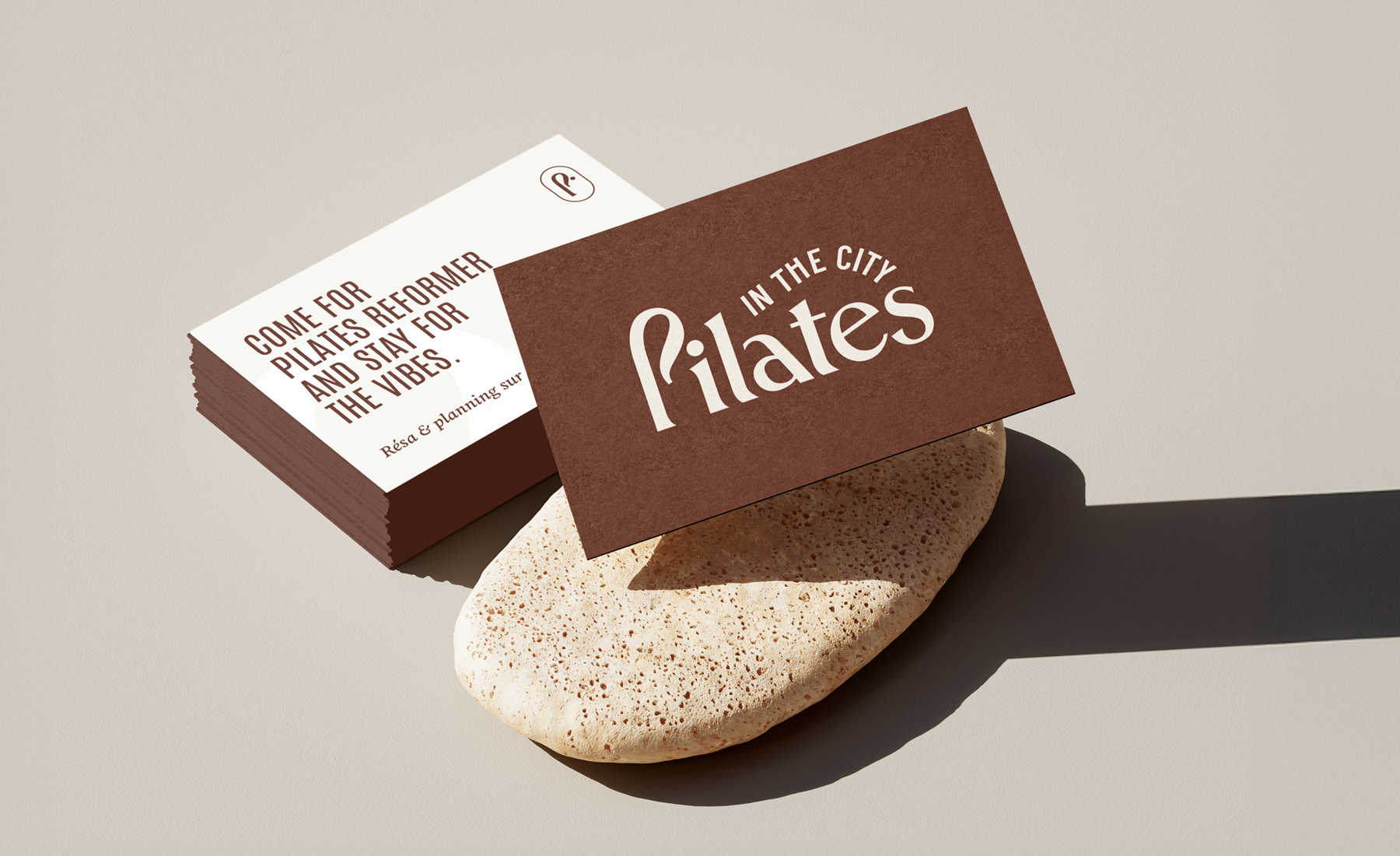 identité visuelle et site Internet Pilates in the City